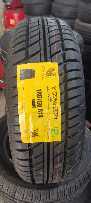 لاستیک یزد تایر 185/60R14 مدل planetتاریخ 2026
