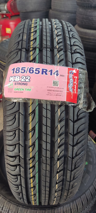 لاستیک کویر تایر 185/65R14 مدل kb22 تاریخ ۲۰۲۶