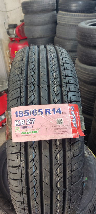لاستیک کویر تایر ۱۸۵/۶۵R14 مدل kb27 تاریخ ۲۰۲۶