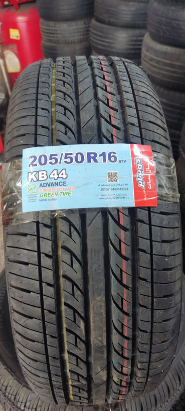 لاستیک کویر تایر ۲۰۵/۵۰/۱۶ مدل kb44 تولید ۲۰۲۵